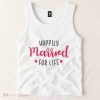 Happily Married For Life Tank Top thumb 2