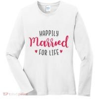 Happily Married For Life Women's Long Sleeve Shirt thumb 0