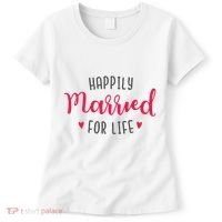 Happily Married For Life Women's T-Shirt thumb 0