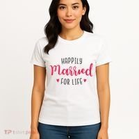 Happily Married For Life Women's T-Shirt thumb 4