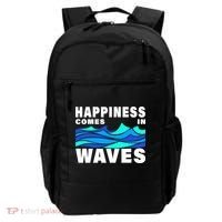 Happiness Comes In Waves Backpack thumb 0