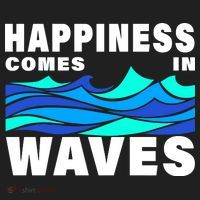 Happiness Comes In Waves Tumbler thumb 3