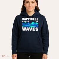 Happiness Comes In Waves Hoodie thumb 5