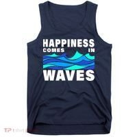 Happiness Comes In Waves Tank Top thumb 0