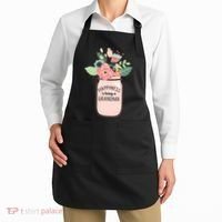 Happiness Is Being A Grandma Flower Apron thumb 2