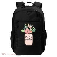 Happiness Is Being A Grandma Flower Backpack thumb 0