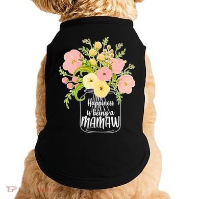 Happiness Is Being A Mamaw Doggie Tank