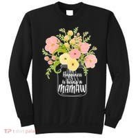 Happiness Is Being A Mamaw Sweatshirt thumb 0