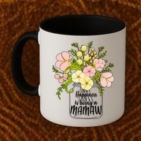 Happiness Is Being A Mamaw Coffee Mug thumb 2