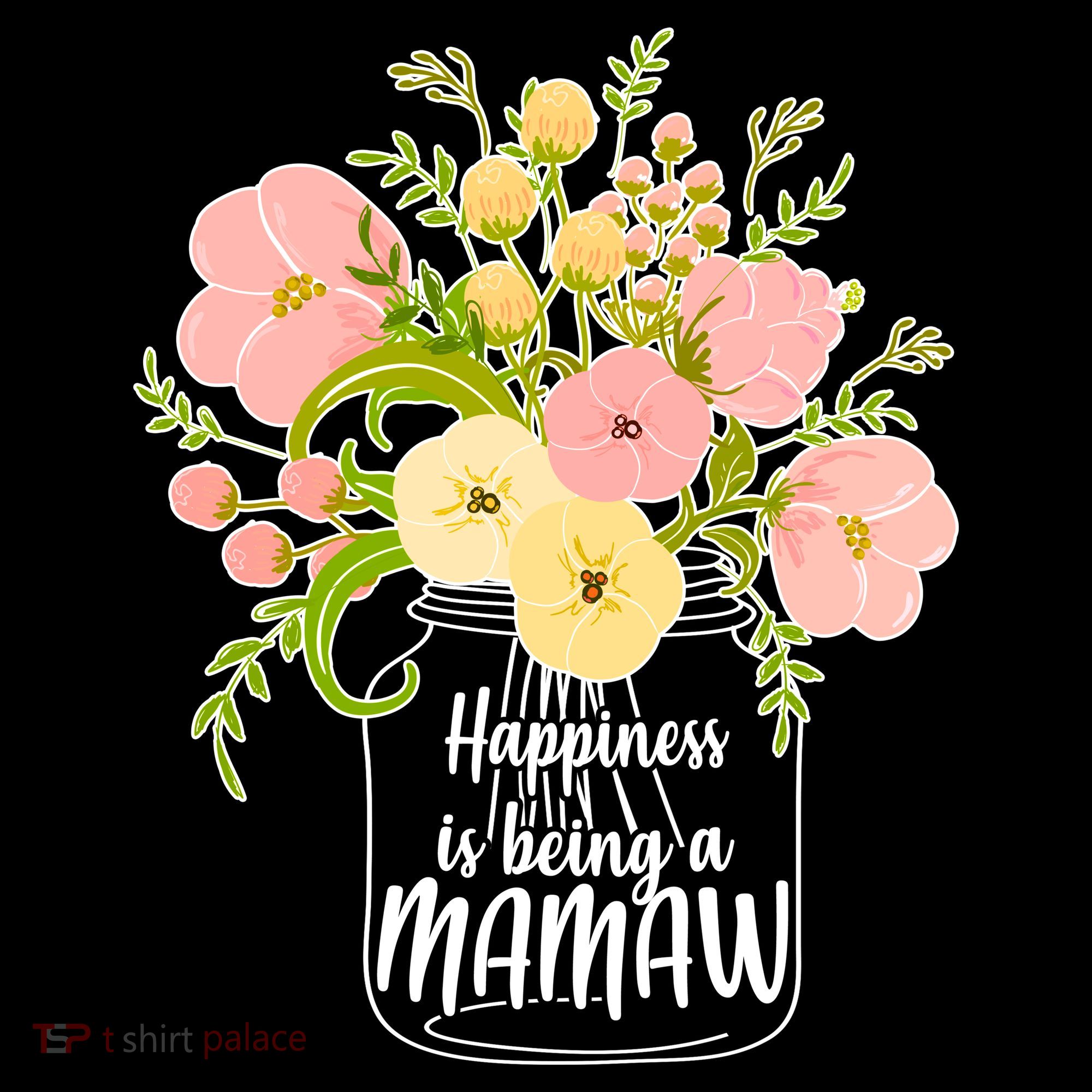 Happiness Is Being A Mamaw Ornament