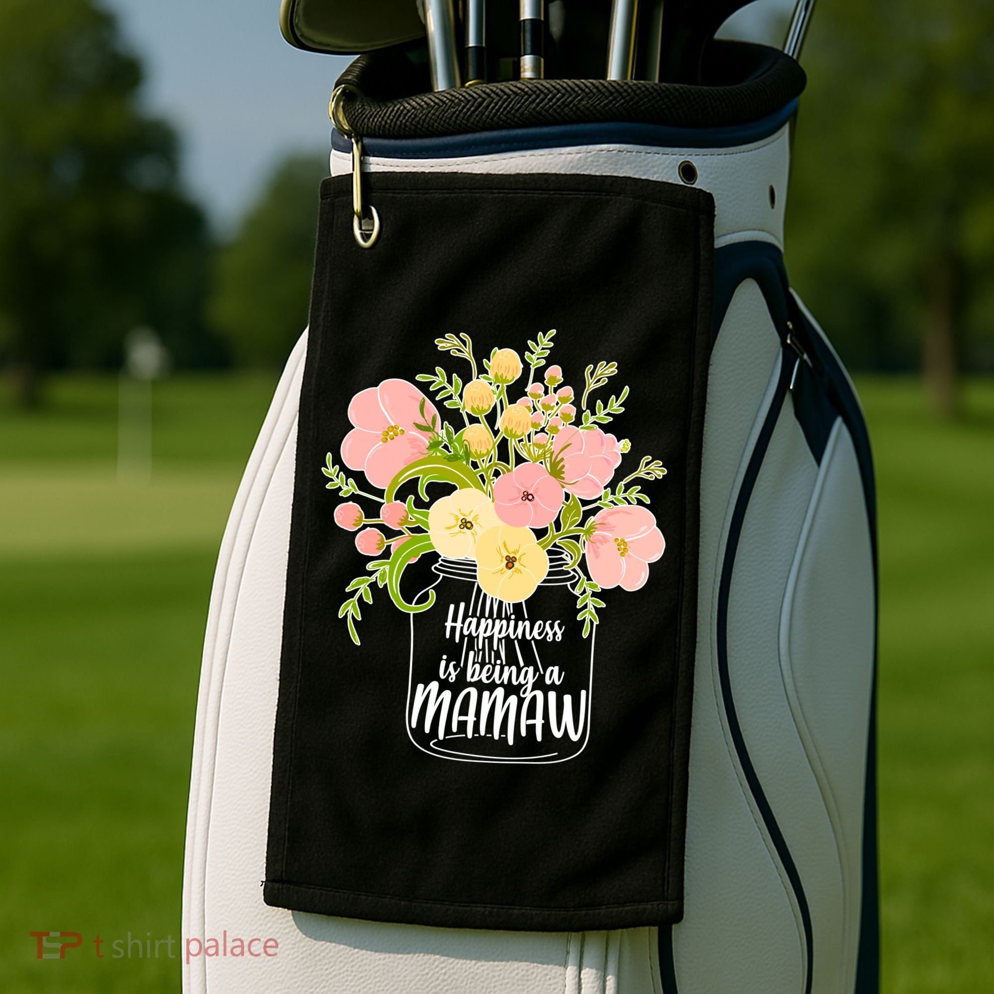 Happiness Is Being A Mamaw Golf Towel