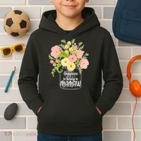 Happiness Is Being A Mamaw Kids Hoodie thumb 2
