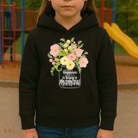 Happiness Is Being A Mamaw Kids Hoodie thumb 3