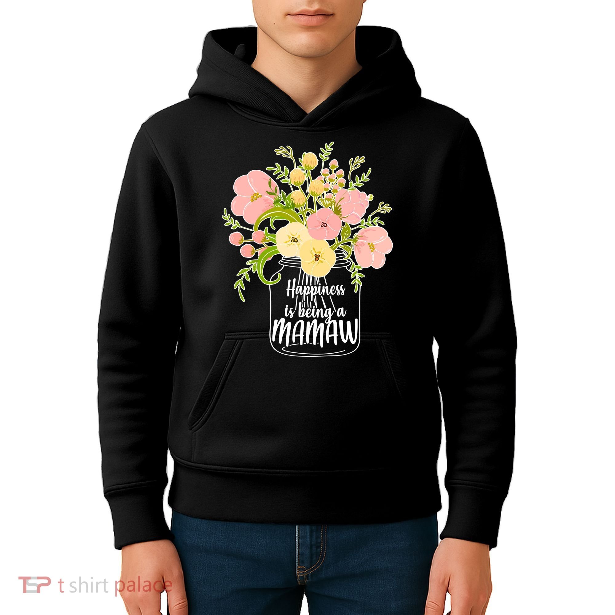 Happiness Is Being A Mamaw Kids Hoodie