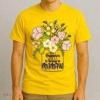 Happiness Is Being A Mamaw T-Shirt thumb 3