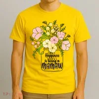 Happiness Is Being A Mamaw T-Shirt thumb 3