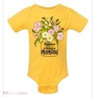 Happiness Is Being A Mamaw Baby Bodysuit thumb 0
