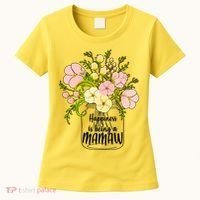 Happiness Is Being A Mamaw Women's T-Shirt thumb 0