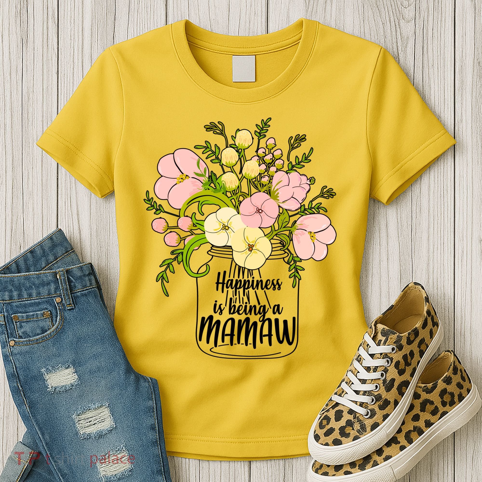 Happiness Is Being A Mamaw Women's T-Shirt