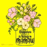 Happiness Is Being A Mamaw Women's T-Shirt thumb 6