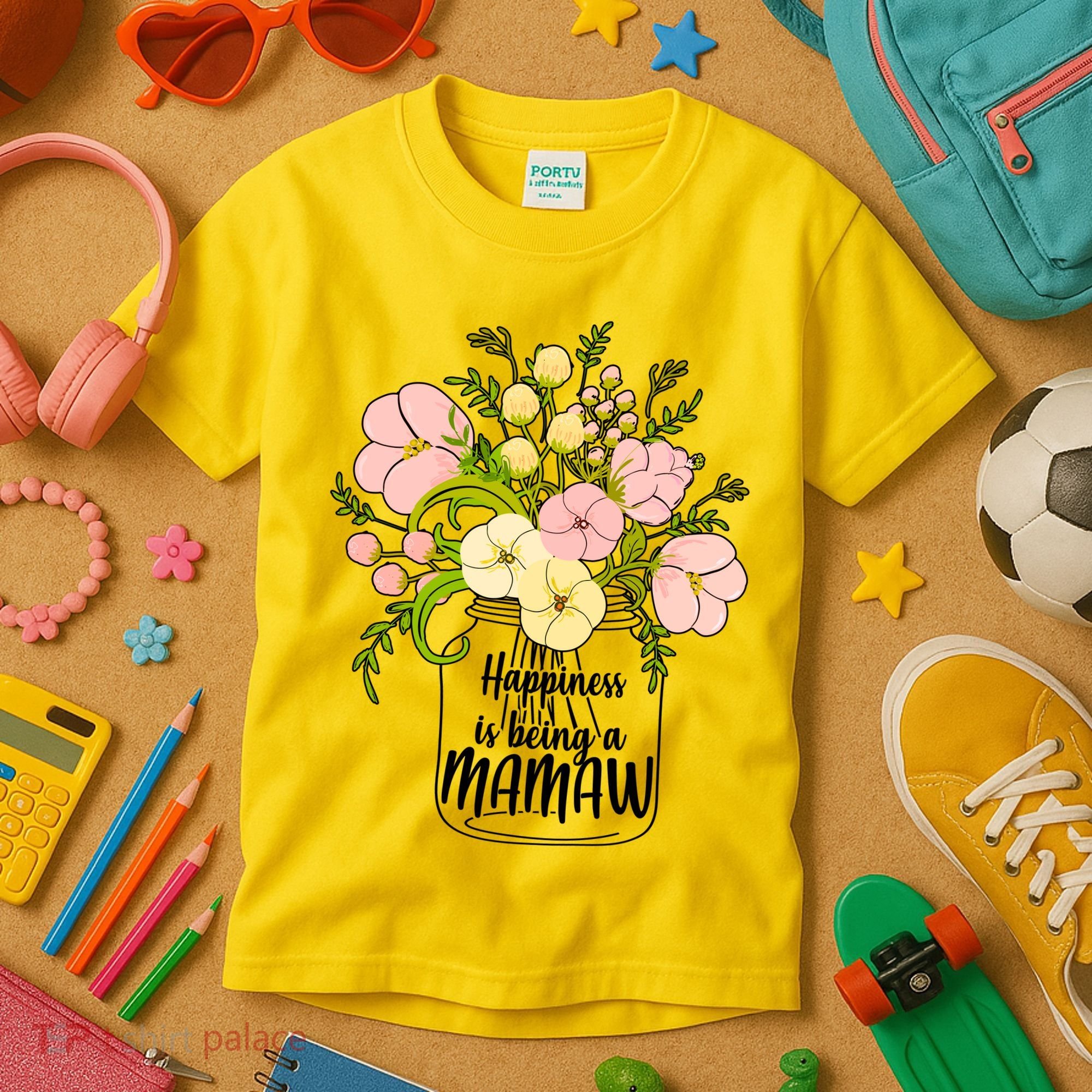 Happiness Is Being A Mamaw Kids T-Shirt