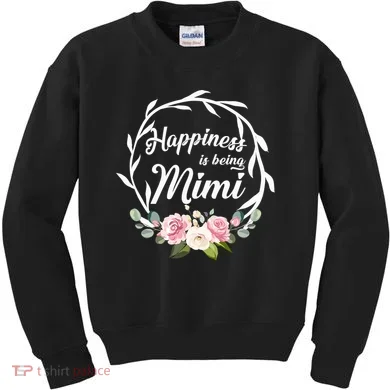 Happiness Is Being A Mimi Kids Sweatshirt