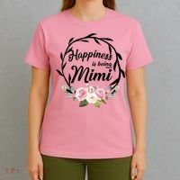 Happiness Is Being A Mimi T-Shirt thumb 4