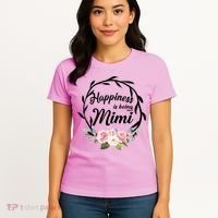 Happiness Is Being A Mimi Women's T-Shirt thumb 4