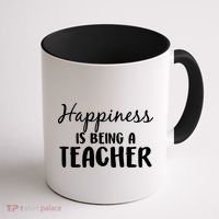 Happiness Is Being A Teacher Coffee Mug thumb 1