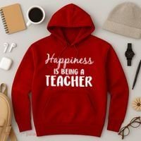 Happiness Is Being A Teacher Hoodie thumb 3