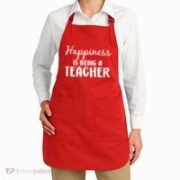 Happiness Is Being A Teacher Apron thumb 2