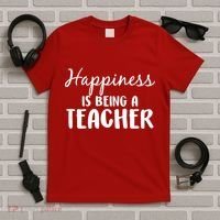Happiness Is Being A Teacher T-Shirt thumb 5