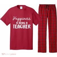 Happiness Is Being A Teacher Pajama Set thumb 0