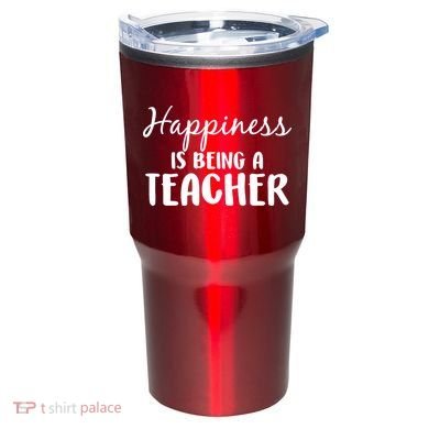 Happiness Is Being A Teacher Tumbler