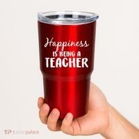 Happiness Is Being A Teacher Tumbler thumb 2