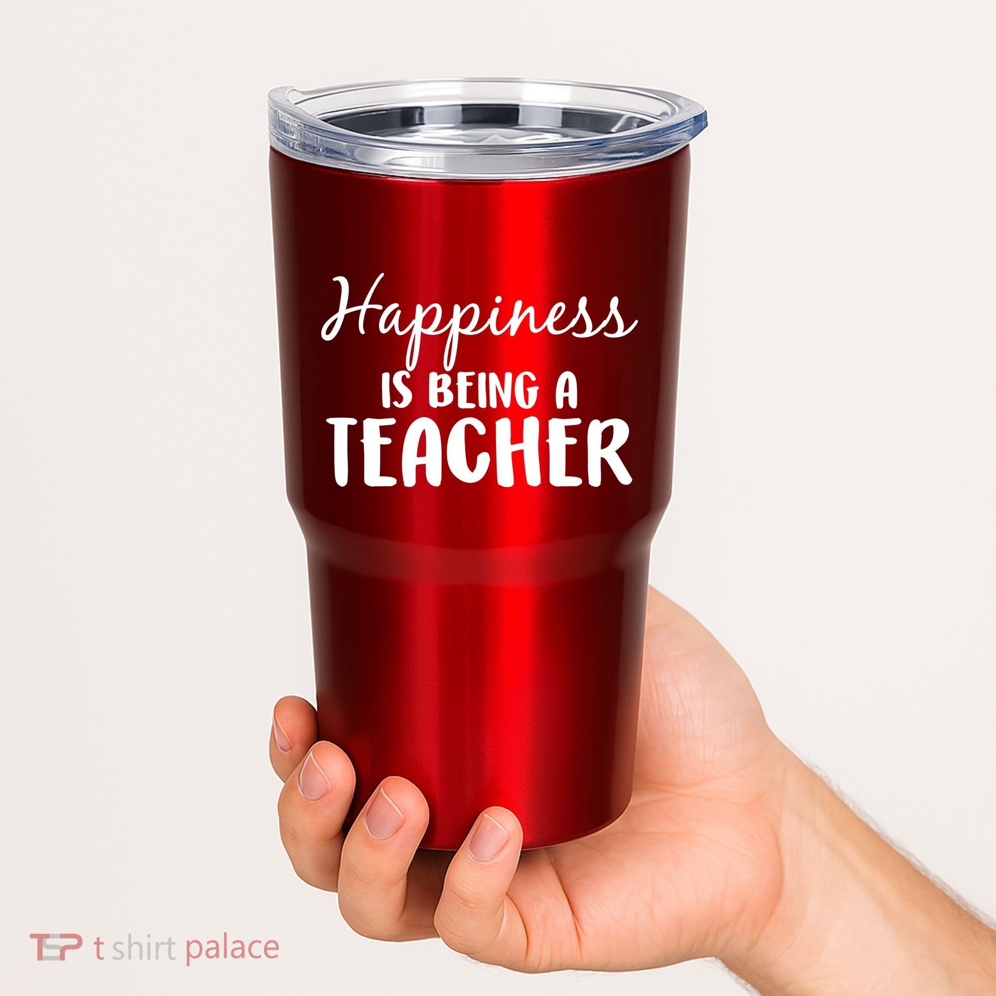 Happiness Is Being A Teacher Tumbler