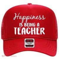 Happiness Is Being A Teacher Hat thumb 0