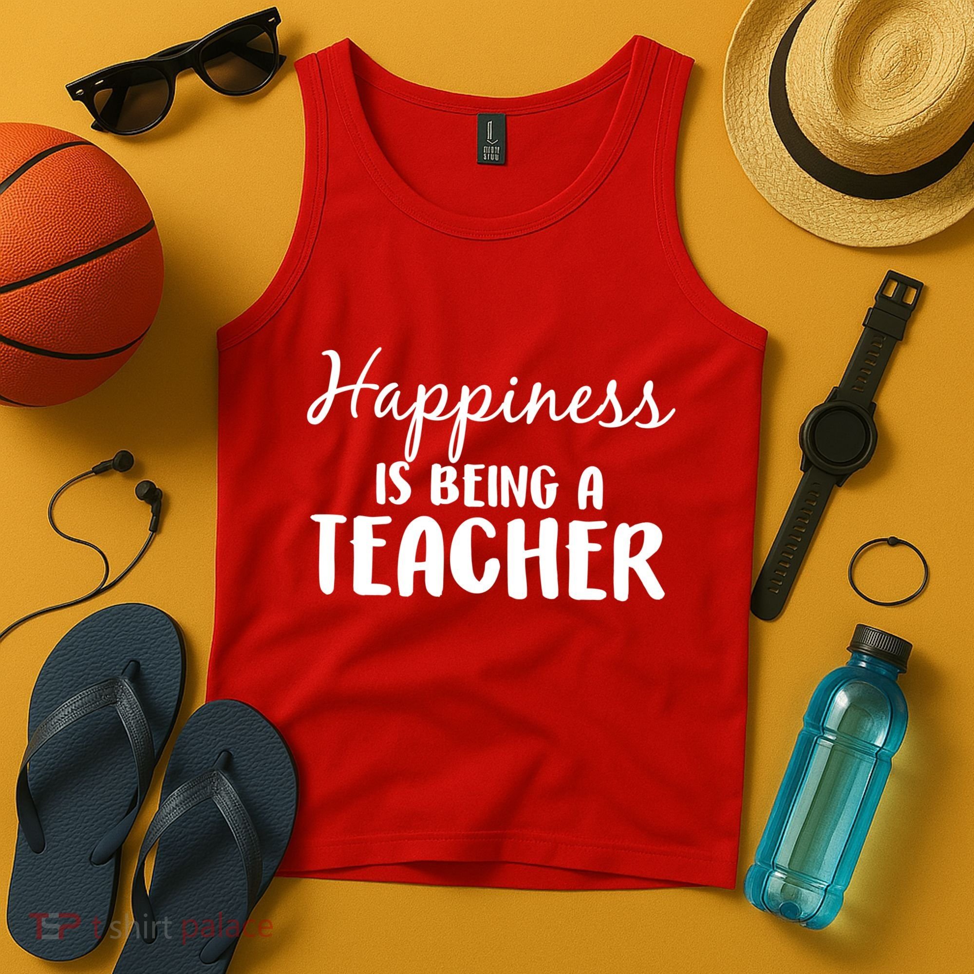 Happiness Is Being A Teacher Tank Top