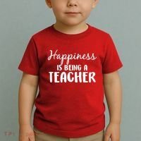 Happiness Is Being A Teacher Toddler T-Shirt thumb 2