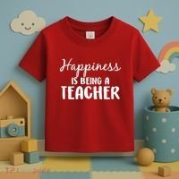 Happiness Is Being A Teacher Toddler T-Shirt thumb 3