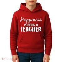 Happiness Is Being A Teacher Kids Hoodie thumb 4