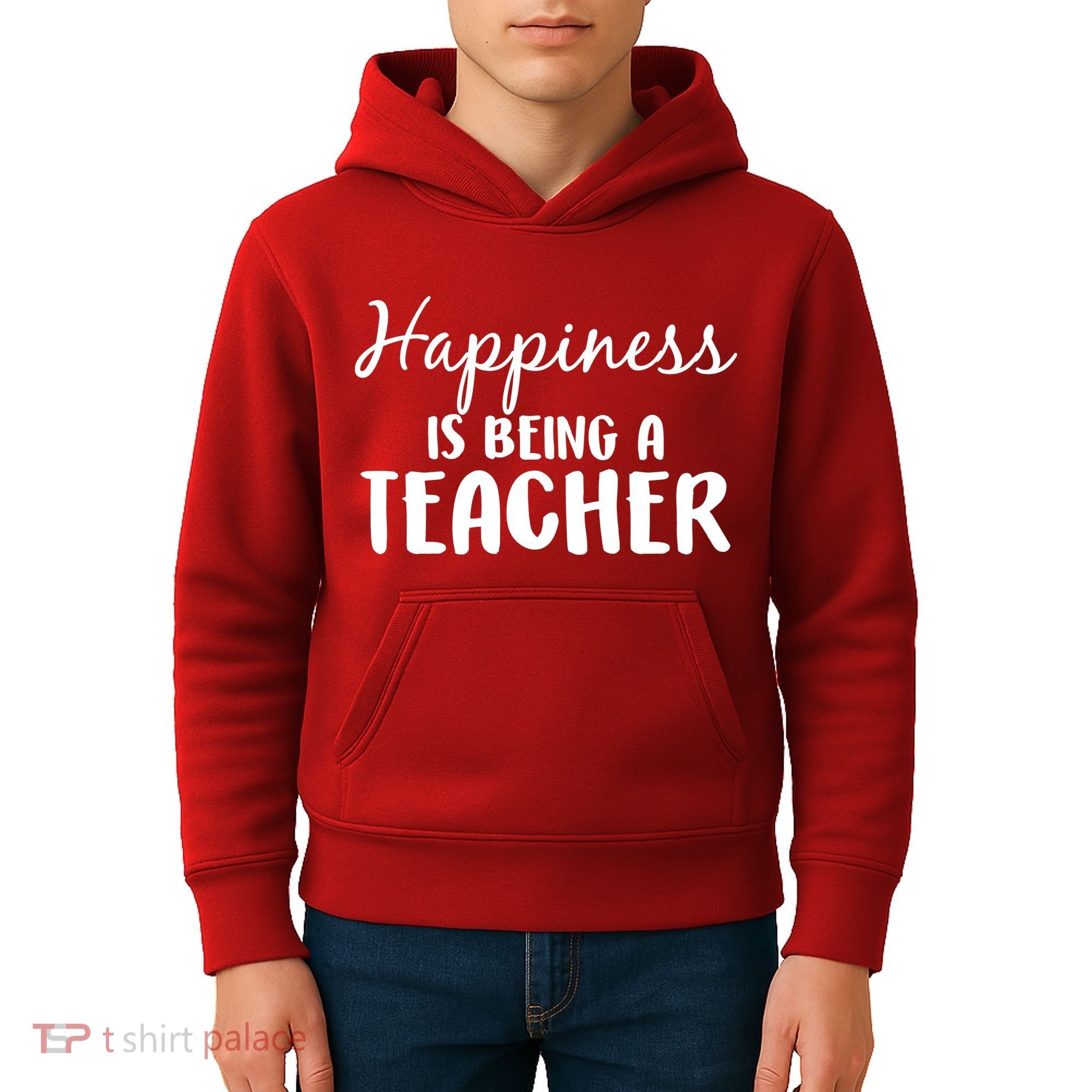 Happiness Is Being A Teacher Kids Hoodie