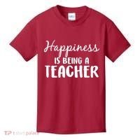 Happiness Is Being A Teacher Kids T-Shirt thumb 0