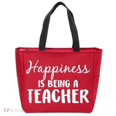 Happiness Is Being A Teacher Tote Bag