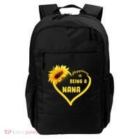 Happiness Is Being Called Nana Sunflower Backpack thumb 0