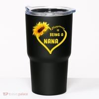 Happiness Is Being Called Nana Sunflower Tumbler thumb 0