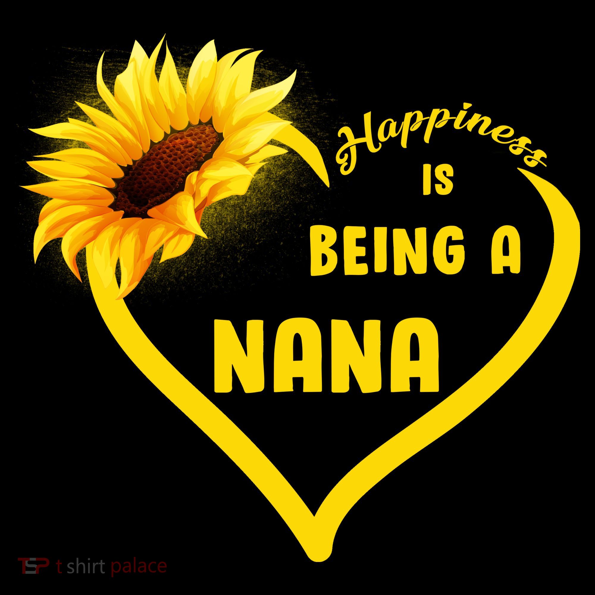 Happiness Is Being Called Nana Sunflower Ornament