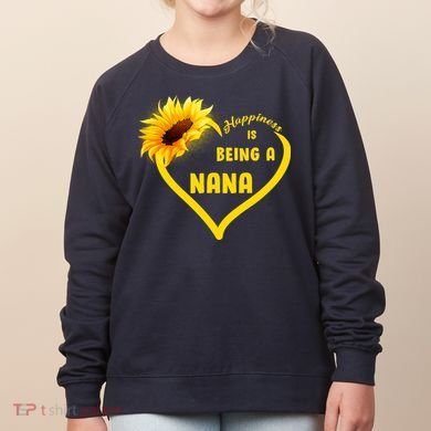 Happiness Is Being Called Nana Sunflower Women's Sweatshirt