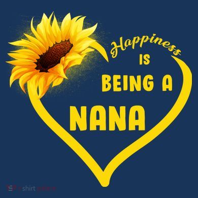 Happiness Is Being Called Nana Sunflower Yupoong Adult 5-Panel Trucker Hat