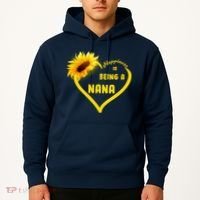 Happiness Is Being Called Nana Sunflower Hoodie thumb 2